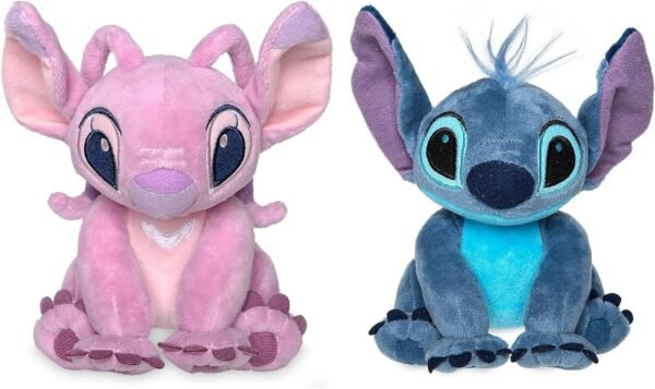 Disney Store Stitch & Angel Mini Plush Doll Set - Lilo &