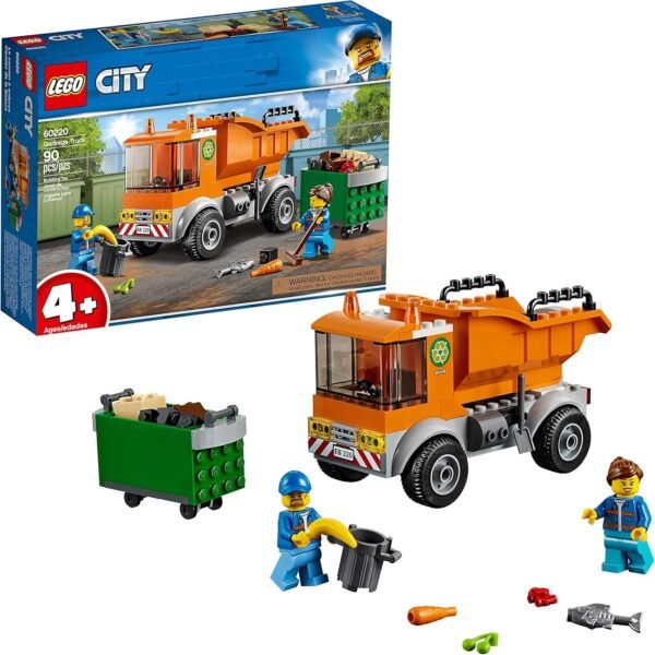 LEGO City Great Vehicles Garbage Truck 60220 Building Kit 90 Pieces