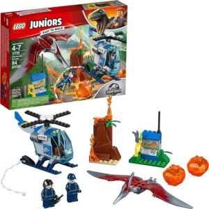 LEGO Juniors/4+ Jurassic World Pteranodon Escape 10756 Building Kit 84 Pieces