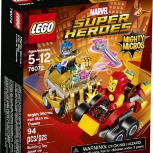 LEGO Super Heroes Mighty Micros Iron Man Vs. Thanos 76072 Building Kit