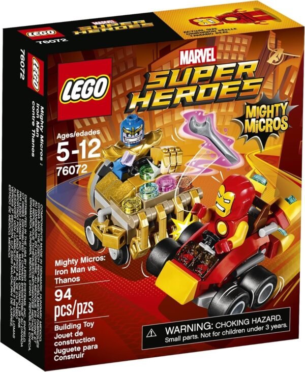 LEGO Super Heroes Mighty Micros Iron Man Vs. Thanos 76072 Building Kit