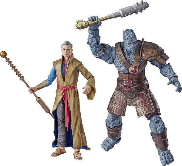 Marvel Legends Series Thor Ragnarok 6-Scale Movie-Inspired Grandmaster & Korg Collectible Action