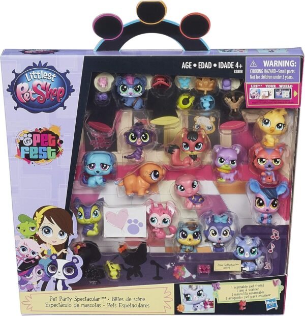Littlest Pet Shop Pet Party Spectacular Collector Pack Toy, Includes 15 Pets,