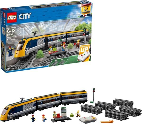 LEGO City Passenger Train 60197 Building Kit 677 Pieces, Standard
