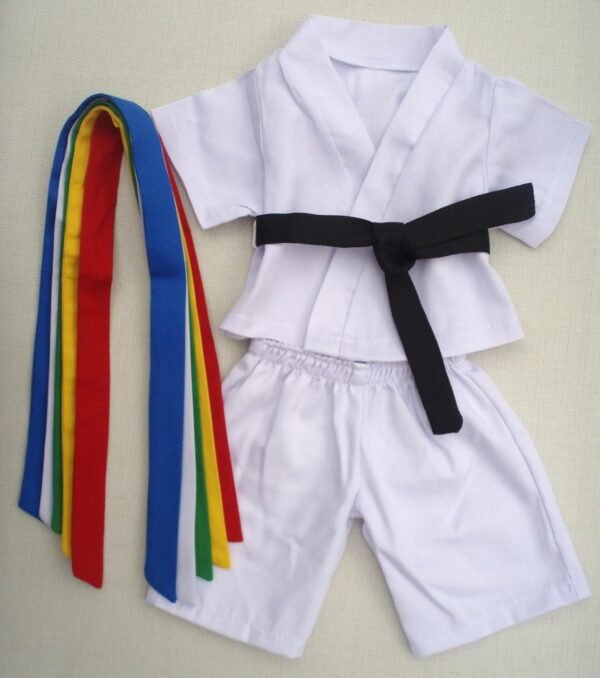 Karate Uniform Outfit Teddy Bear Clothes Fit 14 - 18 Build-a-bear, Vermont