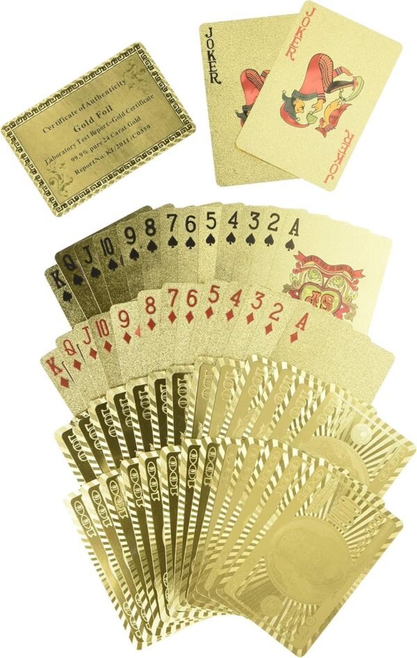 Trademark Poker GLDCARD Playing Cards Kit Toy Fun Kids Pack