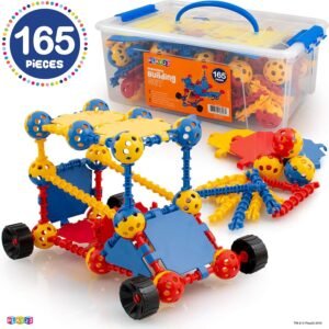 Play22 Building Toys For Kids 165 Set - STEM Educational Construction Toys