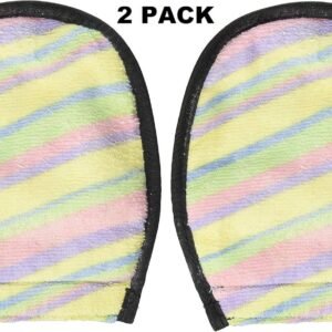 Water Sports Sand-Off Sand Cleaner Wipe Off Mitt, Multi-Color Multi-Color, 2 Pack