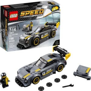 LEGO Speed Champions 6175226 Mercedes-Amg Gt3 75877 Building Kit 196 Piece, Multi