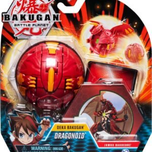 Bakugan Deka, Dragonoid, Jumbo Collectible Transforming Figure, for Ages 6 and Up