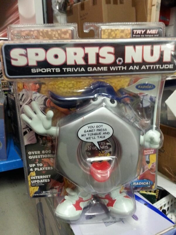 Sports Nut Electronic Trivia Kit Toy Fun Kids Pack Set