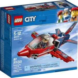 LEGO City Airshow Jet 60177 Building Kit 87 Piece Toy