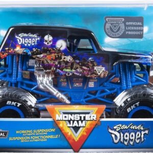 Monster Jam Son-uva Digger Official 124 Scale Diecast Monster Truck by Spin