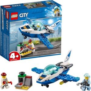 LEGO City Sky Police Jet Patrol 60206 Building Kit 54 Pieces