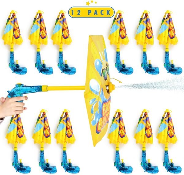Toyrifik Emoji Umbrella Water Guns - Water Soaker Blaster Toy Gun Party