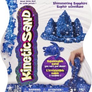 Kinetic Sand The One and Only, 1lb Shimmering Blue Sapphire Magic Sand