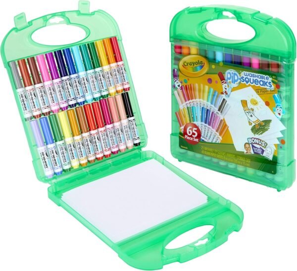 Crayola Pip Squeaks Washable Markers Set, Gift For Kids, Ages 4, 5,