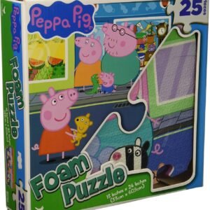 Peppa Pig Foam Puzzle - 25 Pieces Kit Toy Fun