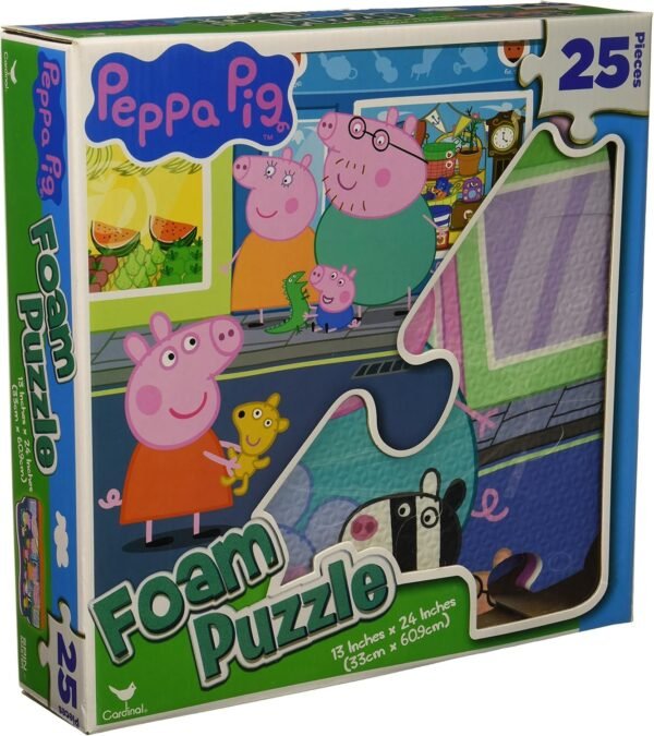 Peppa Pig Foam Puzzle - 25 Pieces Kit Toy Fun