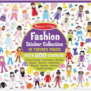 Melissa & Doug Sticker Collection Book - Fashion 600+ Stickers