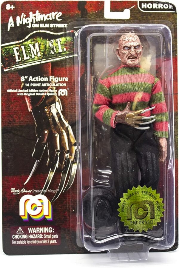 Mego Action Figures, 8 Nightmare On Elmstreet - Freddy Limited Edition Collectors