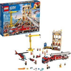 LEGO City Downtown Fire Brigade 60216 Building Kit 943 Pieces