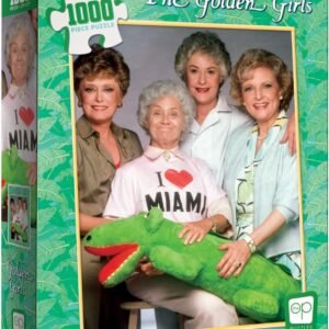 USAOPOLY The Golden Girls I Heart Miami 1000 Piece Jigsaw Puzzle Officially