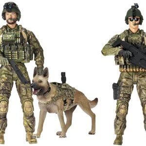 Sunny Days Entertainment Elite Force Army Ranger Action Figures 5 Pack Military