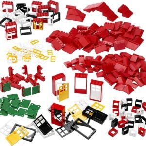 LEGO Education Doors, Windows, and Roof Tiles Set Kit Toy