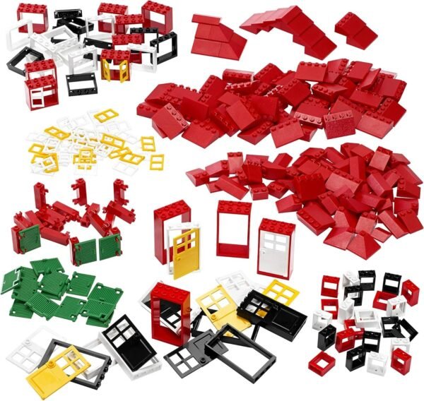 LEGO Education Doors, Windows, and Roof Tiles Set Kit Toy