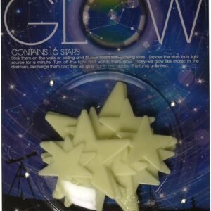 4M Glow-In-The-Dark Stars 16-Piece Kit Toy Fun Kids Pack Set