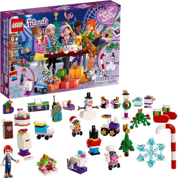 LEGO Friends Advent Calendar 41382 Building Kit 330 Pieces Toy
