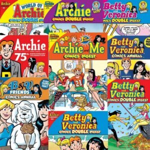 Archie Comics Digest Value Pack Includes 10 Books Kit Toy