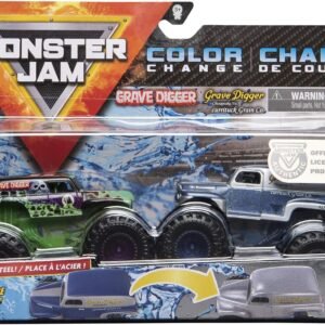 Monster Jam 2020 Color Change 164 Scale 2-Pack, Grave Diggers