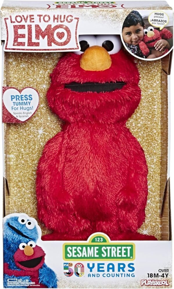 Sesame Street Love to Hug Elmo Talking, Singing, Hugging 14 Plush Toy