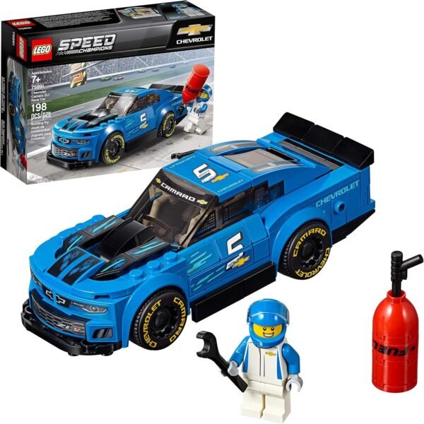 LEGO Speed Champions Chevrolet Camaro ZL1 Race Car 75891 Building Kit 198