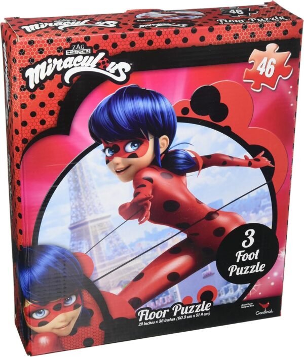 United Pacific Designs Miraculous Ladybug 3pk Puzzle in Shaped Purse