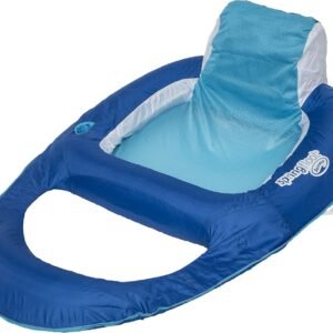 SwimWays Spring Float Recliner - Swim Lounger for Pool or Lake -