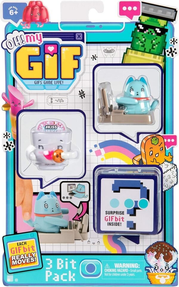 OH MY GIF , Typing Away Catly Pack - Includes 3 Funny