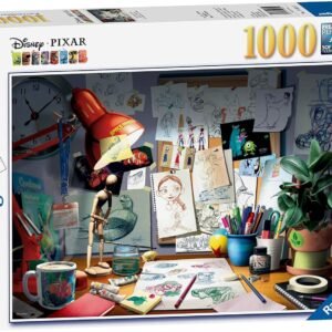 Ravensburger Disney Pixar - The Artists Desk Puzzle 1000 Piece Jigsaw Puzzle