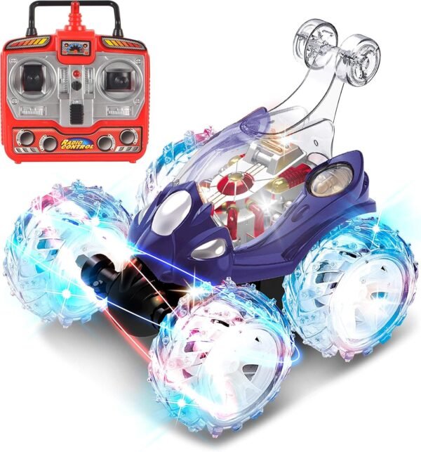 JOYIN Radio Remote Control Invincible Tornado Acrobatic Stunt RC Car Vehicle with