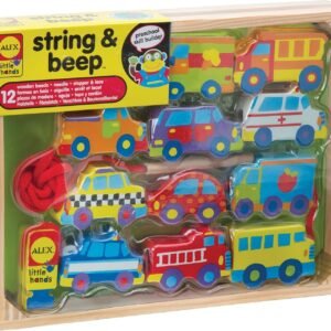 Alex Little Hands String and Beep Kids Toddler Art and Craft Activity
