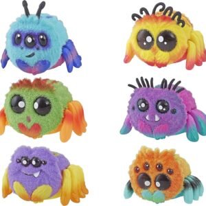Spider FlufferPuff; Harry Scoots, Klutzers, Toofy Spooder, Bo Dangles and Peeks Voice-Activated