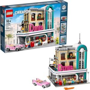 LEGO Creator Expert Downtown Diner 10260 Building Kit, Model Set and Assembly