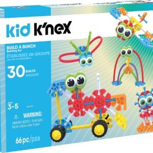 KID KNEX Build A Bunch Set 66 Pieces For Ages 3+ Construction