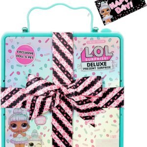 L.O.L. Surprise Deluxe Present Surprise with Limited Edition Sprinkles Doll and Pet