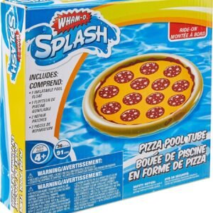 4 Season Wham-O Splash Pizza Inflatable Pool Float 8.3 x 7.5 x