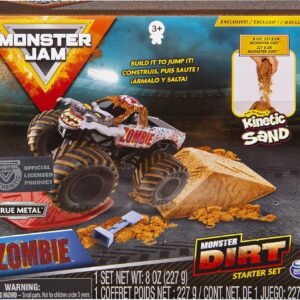 Monster Jam, Zombie Monster Dirt Starter Set, Featuring 8oz of Monster Dirt