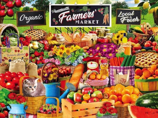 Trendz - Farmers Market 300pc EzGrip Puzzle Kit Toy Fun