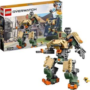 LEGO 6250958 Overwatch 75974 Bastion Building Kit, Overwatch Game Robot Action Figure